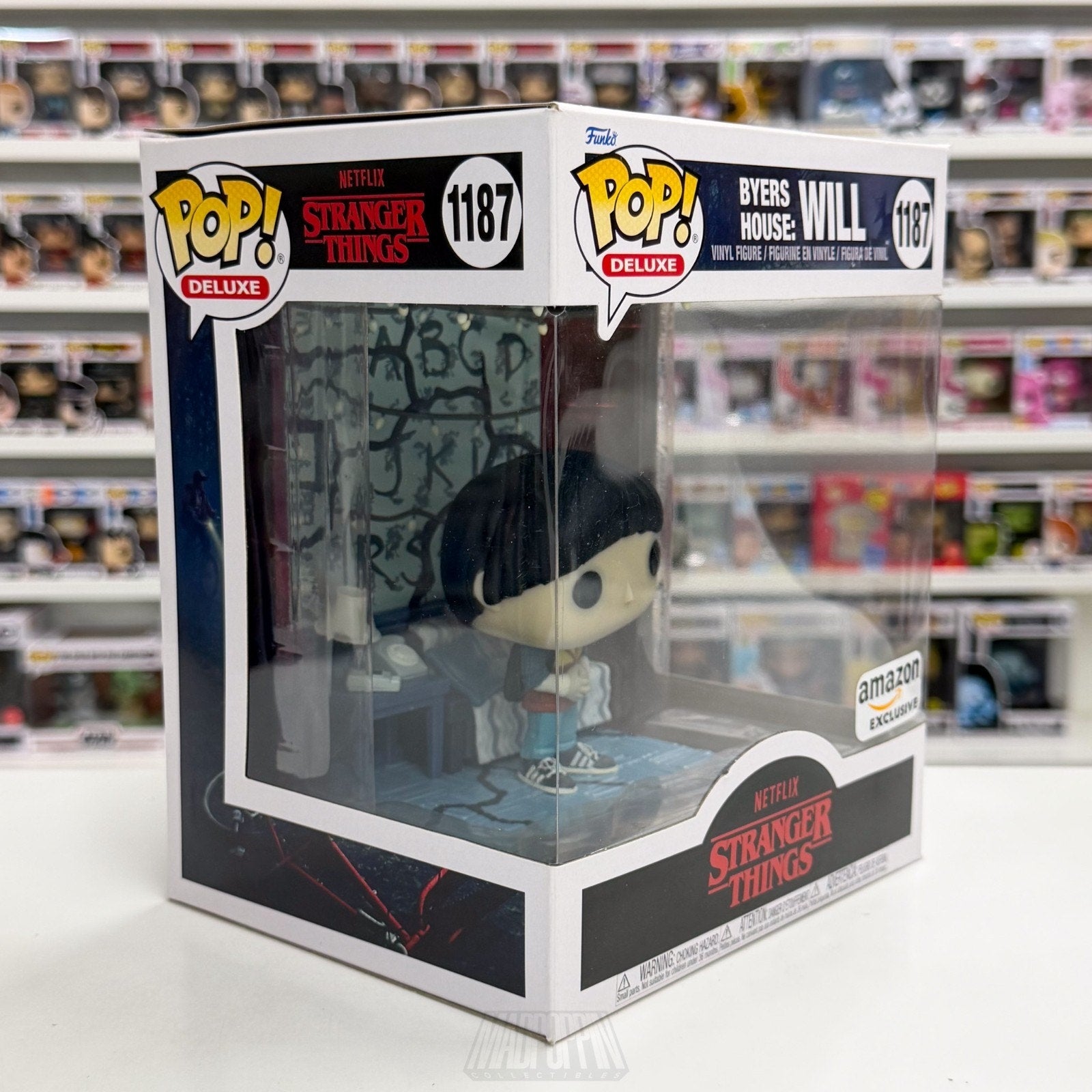 Funko Pop TV Deluxe Stranger Things Byers House Will Amazon 1187 Vinyl Figure