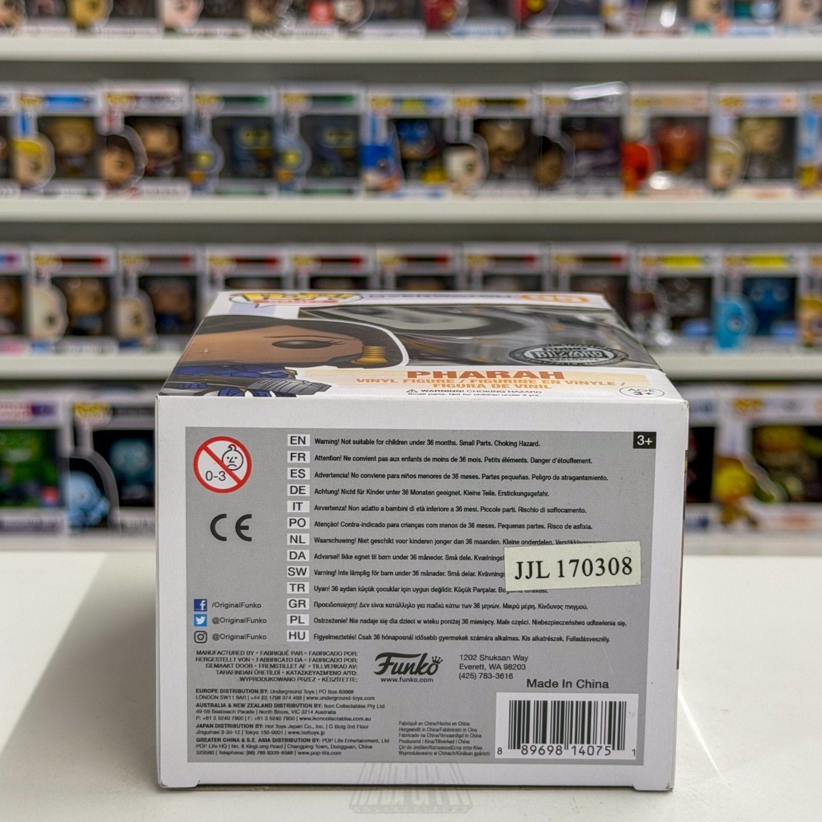 Funko Pop Games Overwatch Pharah Titanium Blizzard Gear Store 95 Vinyl Figure