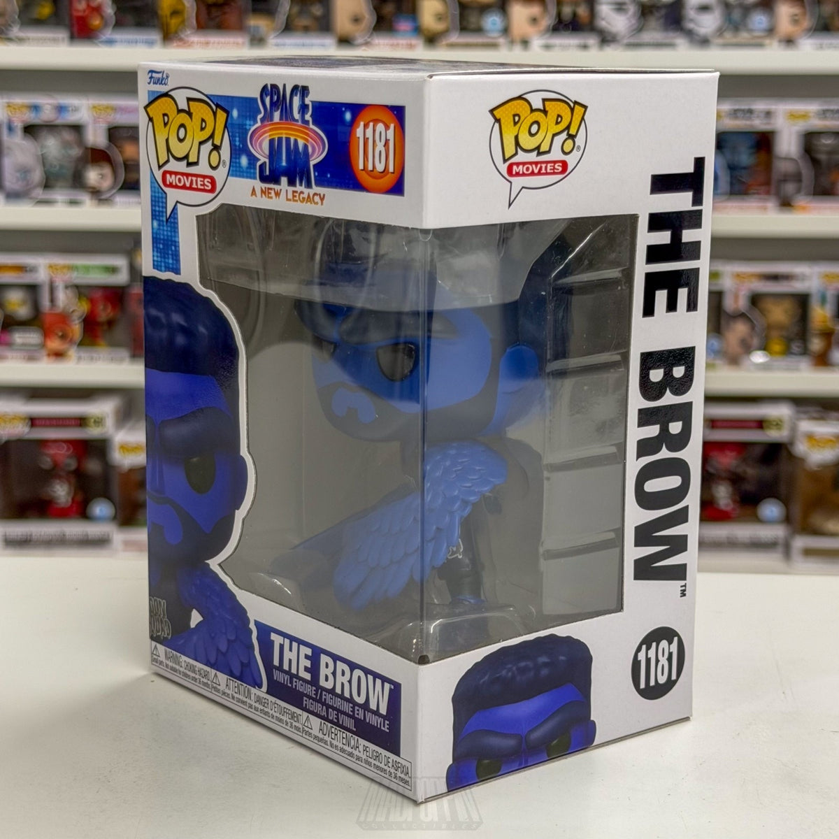Funko Pop Movies Space Jam Legacy The Brow 1181 Basketball Sequel Vinyl Figure