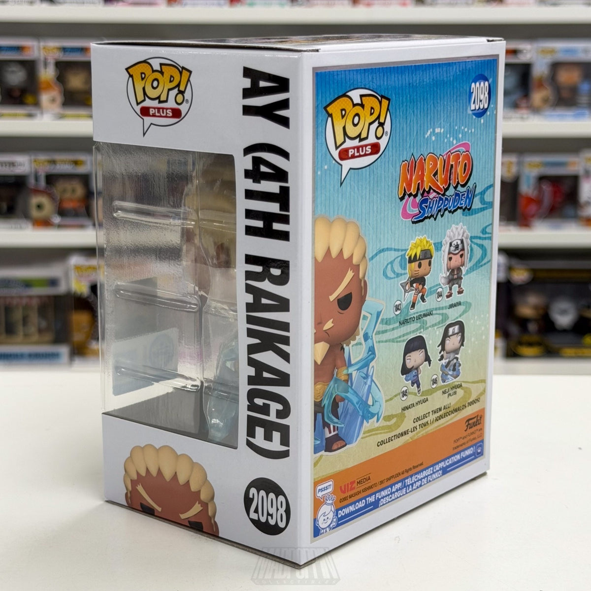 Funko Pop Anime Naruto Ay 4th Raikage Chalice Collectibles 2098 Toy Vinyl Figure