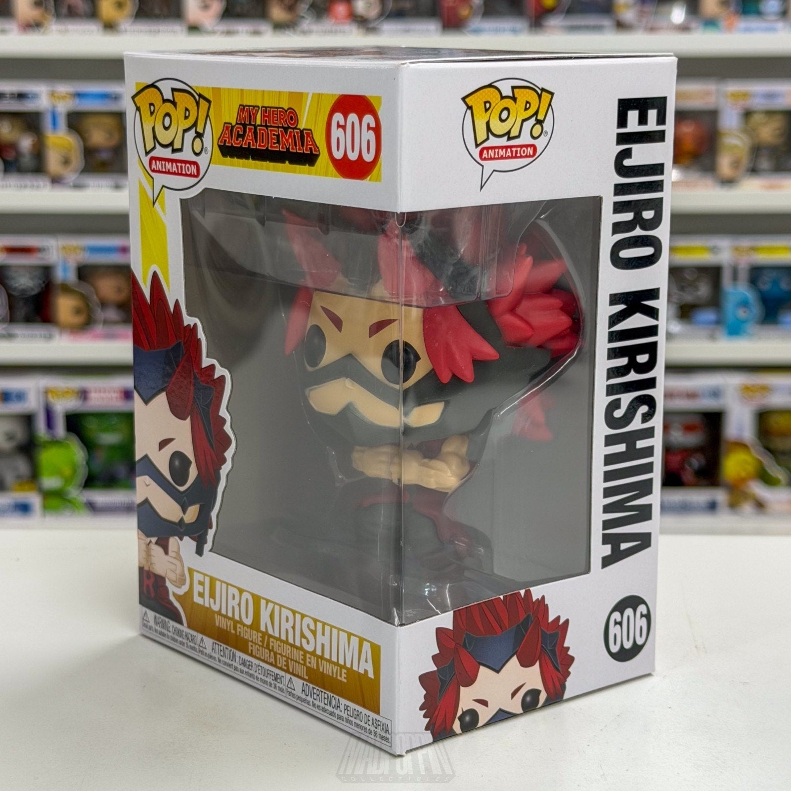 Funko Pop Anime My Hero Academia Eijiro Kirishima 606 Japan Manga Vinyl Figure