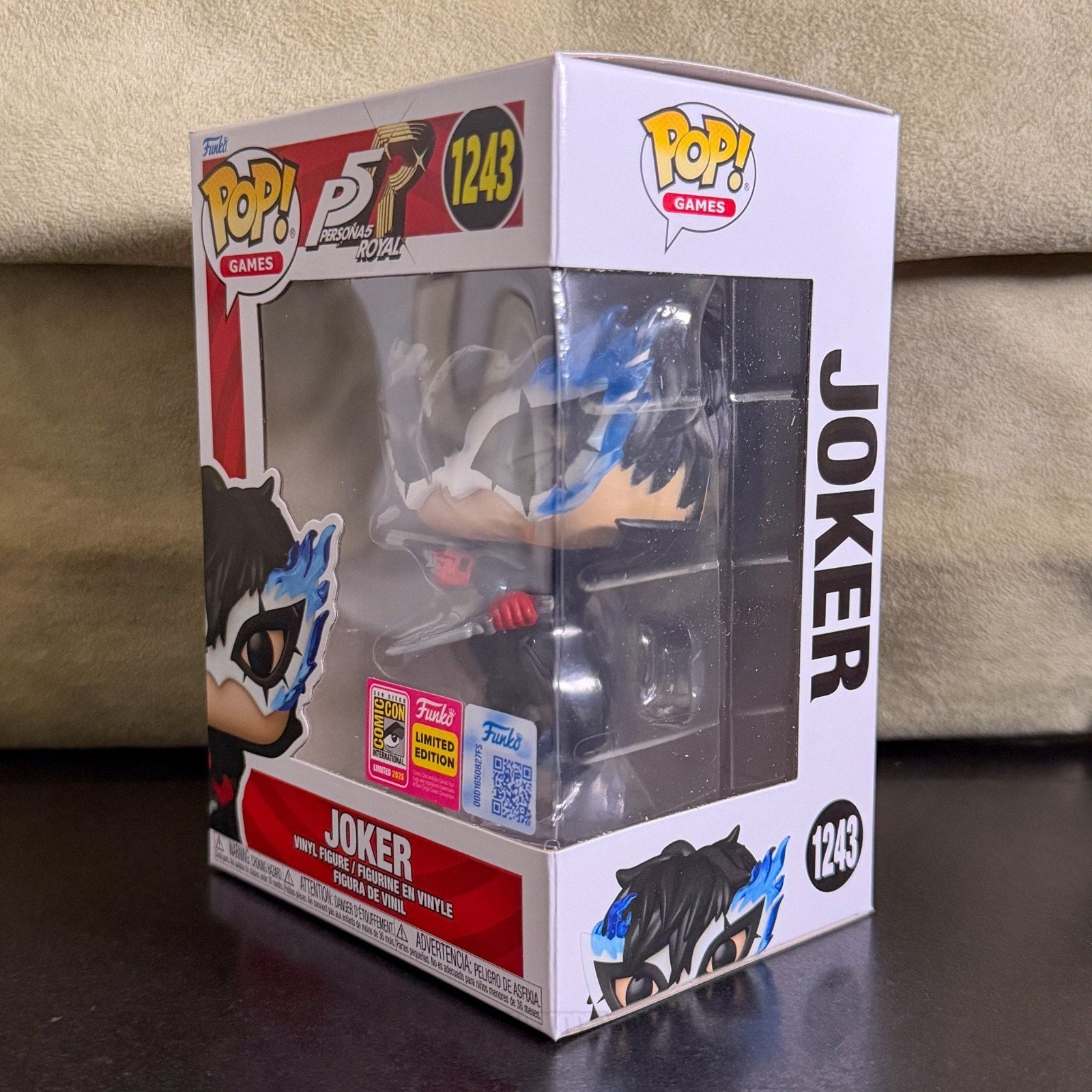 Funko Pop Games Persona 5 Joker 1243 SDCC 2026 Royal Video Toy Vinyl Figure