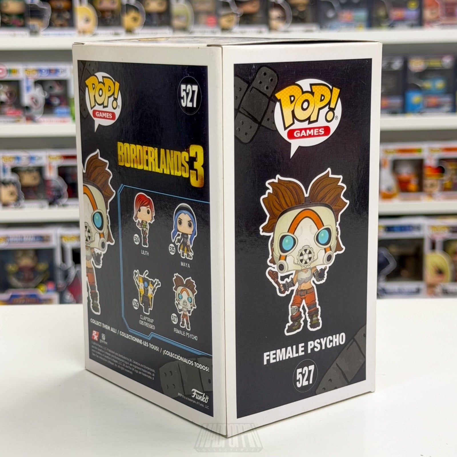 Funko Pop Games Borderlands 3 Female Psycho 527 Mutant Maniac Toy Vinyl Figure