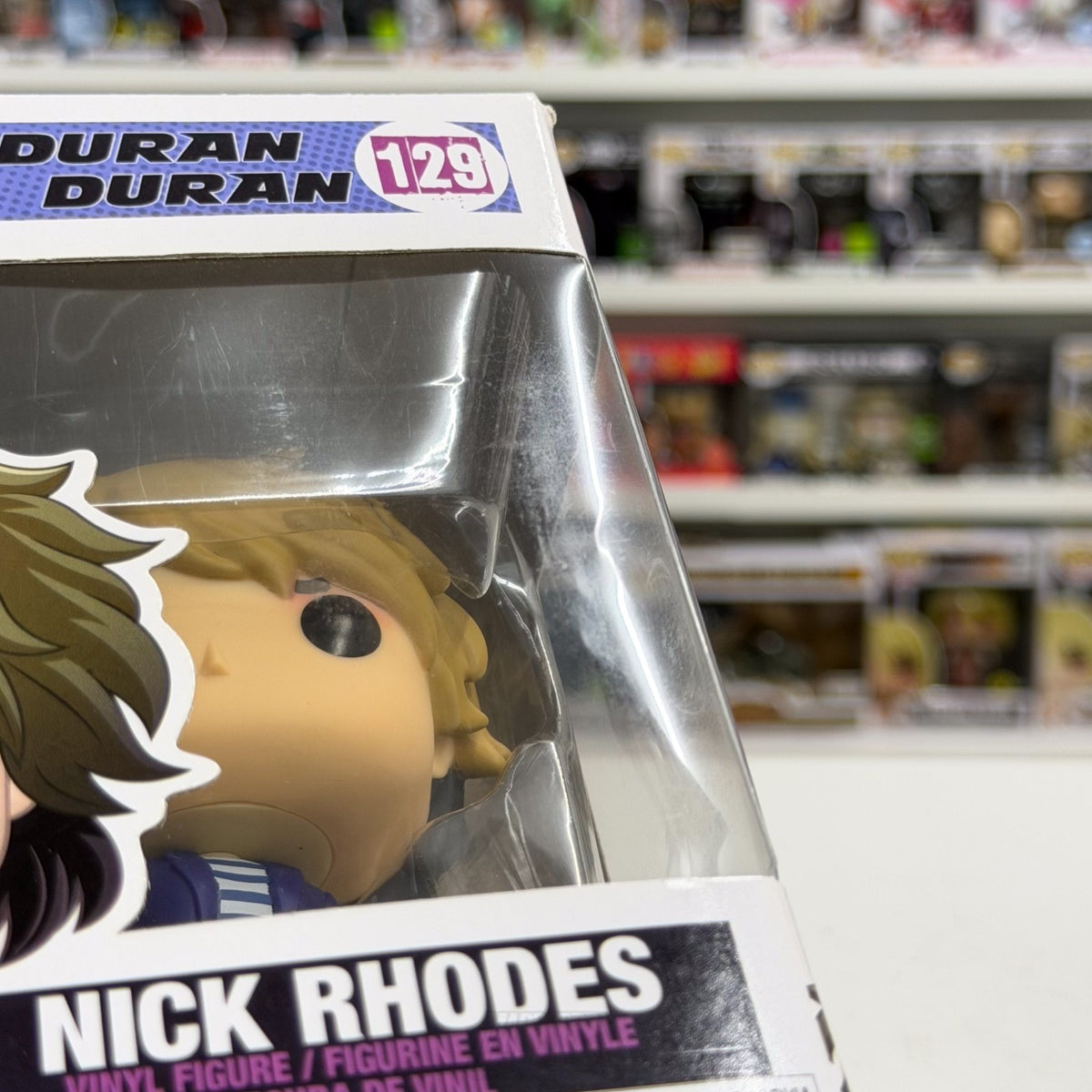 Funko Pop Rocks Duran Duran Nick Rhodes 129 Music English New Wave Vinyl Figure