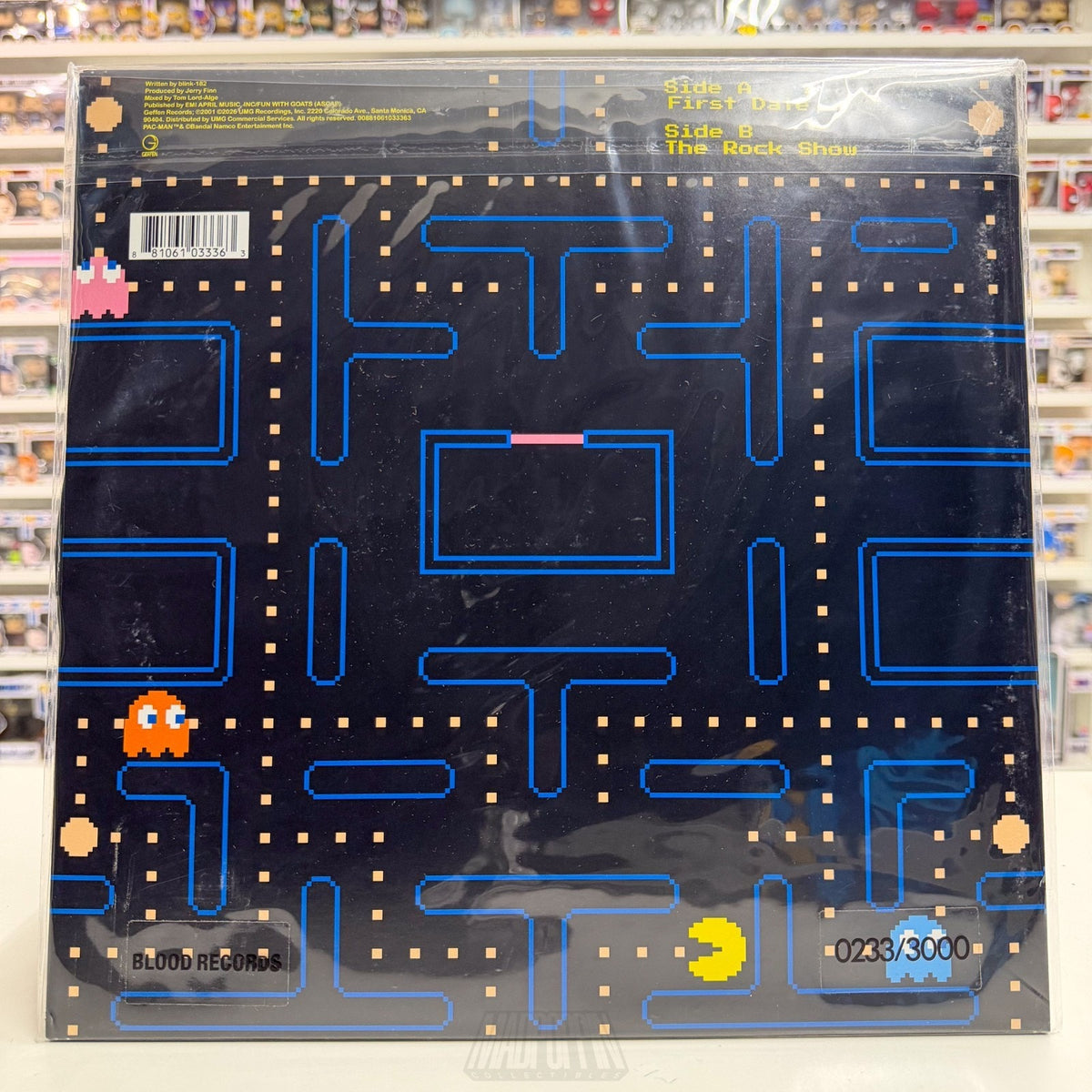 Blink 182 x Pac-Man SDCC 2026 Exclusive 12" Vinyl Record Album /3000 Punk Rock