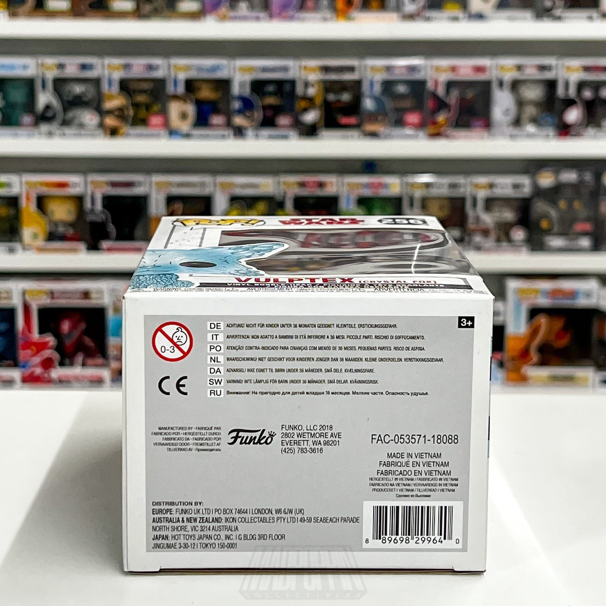 Funko Pop Star Wars Episode 8 The Last Jedi Vulptex Crystal Fox 256 Vinyl Figure