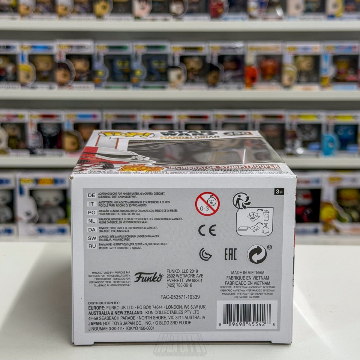 Funko Pop Star Wars Mandalorian Incinerator Stormtrooper 350 Toy Vinyl Figure