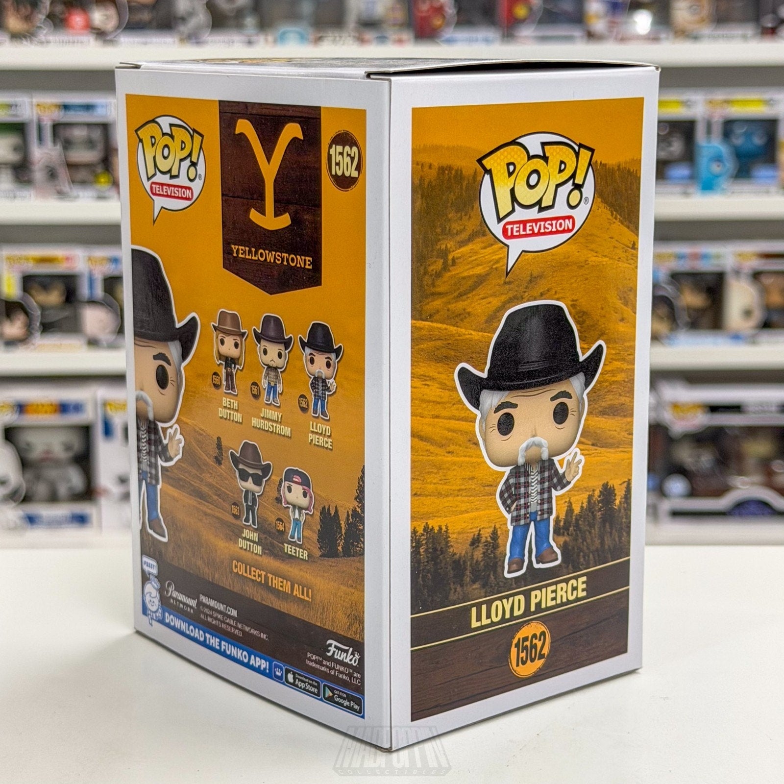 Funko Pop TV Yellowstone Lloyd Pierce 1562 Neo Western Drama Show Vinyl Figure
