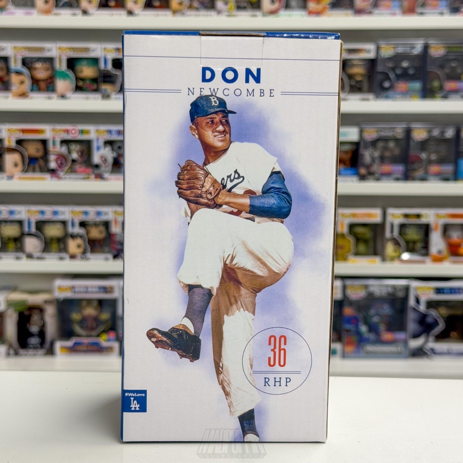 Brooklyn Dodgers Don Newcombe Pitching Pose #36 RHP 2016 Bobblehead SGA MVP ROY