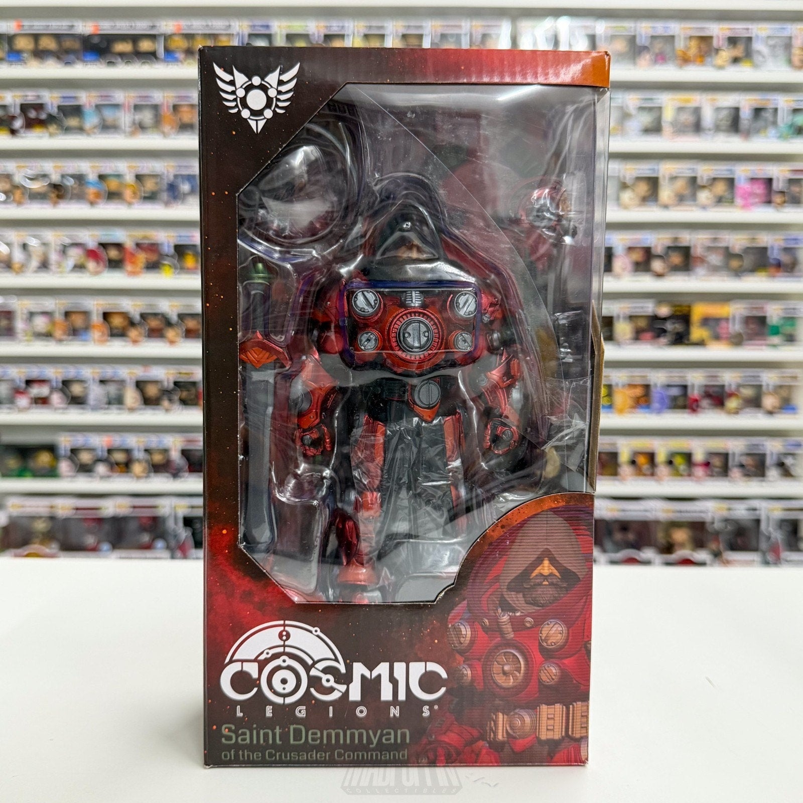 Four Horsemen Cosmic Legions Saint Demmyan of the Crusader Command SDCC 2026 Fig