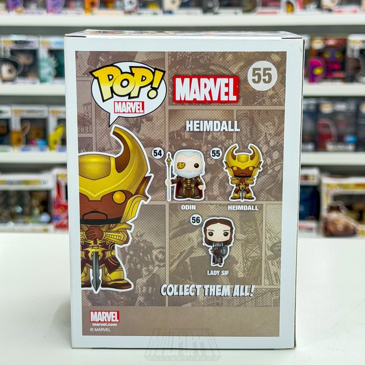 Funko Pop Marvel MCU Heimdall 55 Bifrost Asgardian Gatekeeper Toy Vinyl Figure