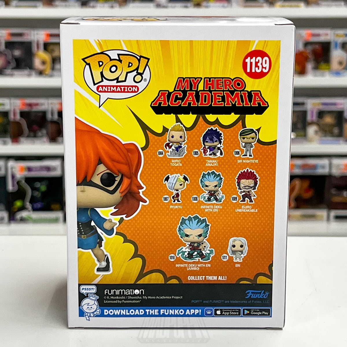 Funko Pop Anime My Hero Academia Itsuka Kendo Hot Topic 1139 Manga Vinyl Figure