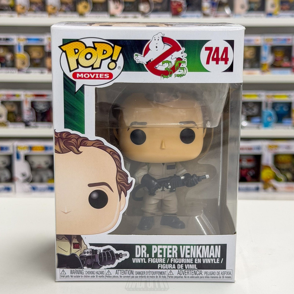 Funko Pop Movies Ghostbusters Dr Peter Venkman 744 Supernatural Toy Vinyl Figure