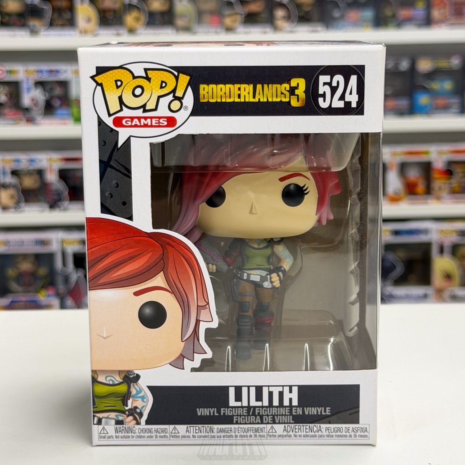 Funko Pop Games Borderlands 3 Lilith 524 Siren Dionysus Sci-Fi FPS Vinyl Figure