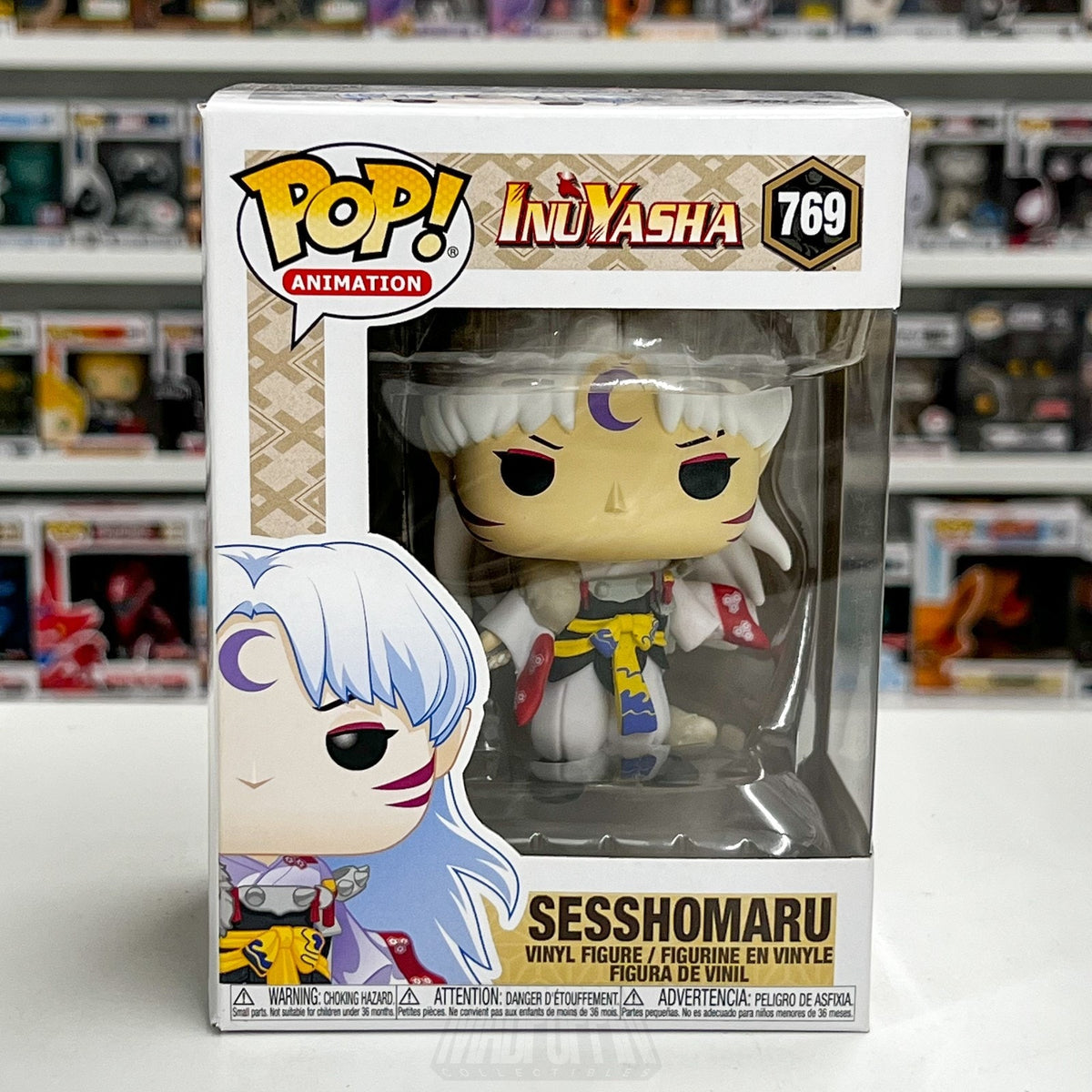 Funko Pop Anime Inuyasha Sesshomaru 769 Japanese Animation Manga Vinyl Figure