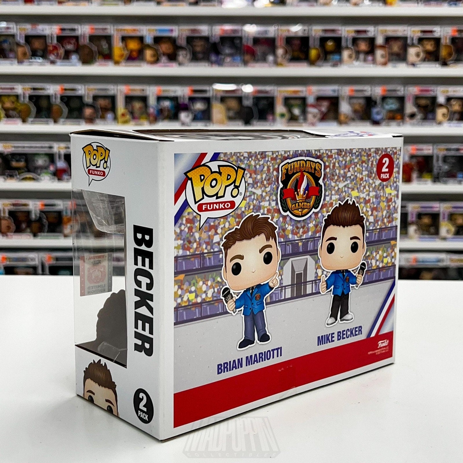 Funko Pop Mariotti & Becker 2 Pack Fundays Vinyl Figures 2021 Limited Edition