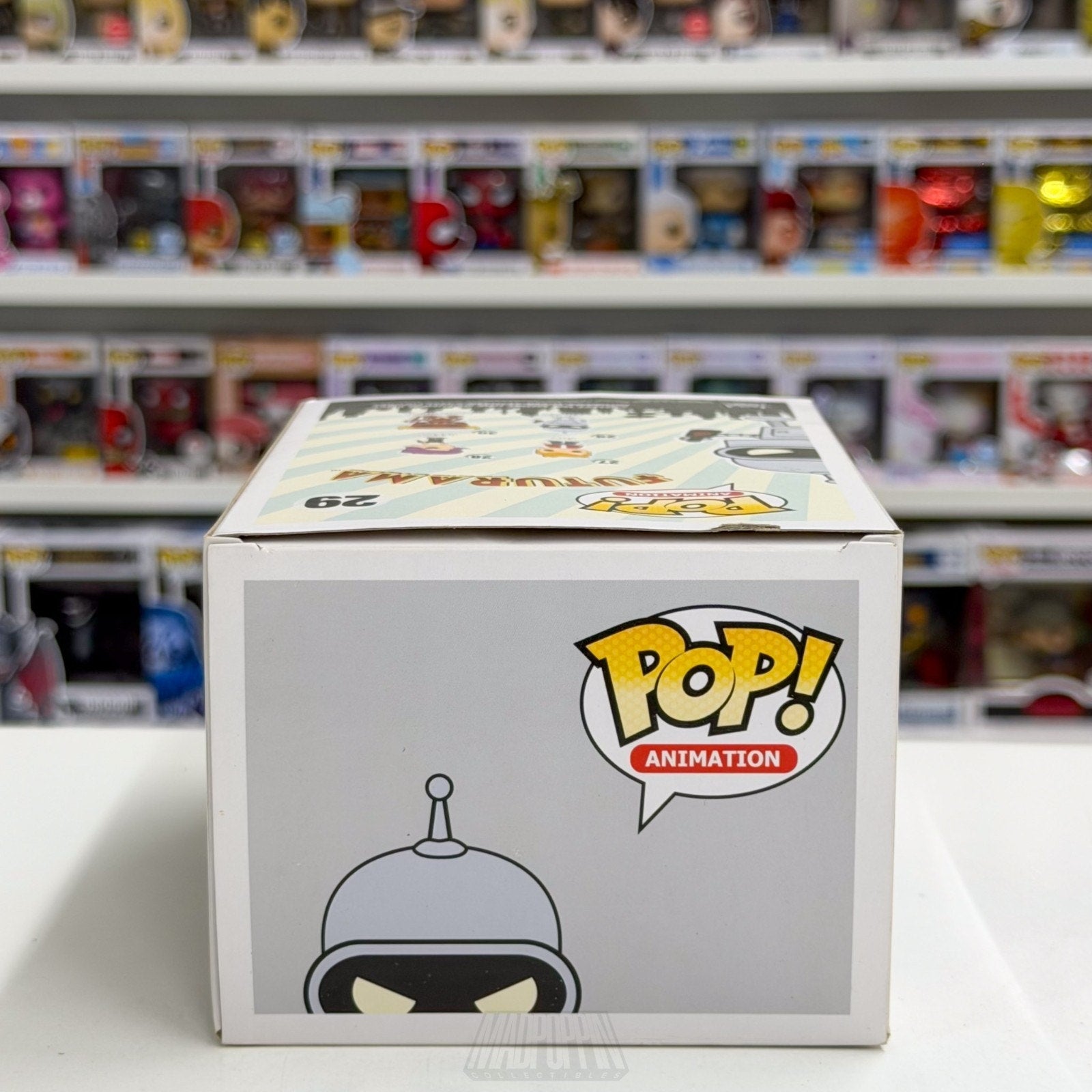 Funko Pop Animation Futurama Bender Bending Rodríguez 29 Robot Toy Vinyl Figure