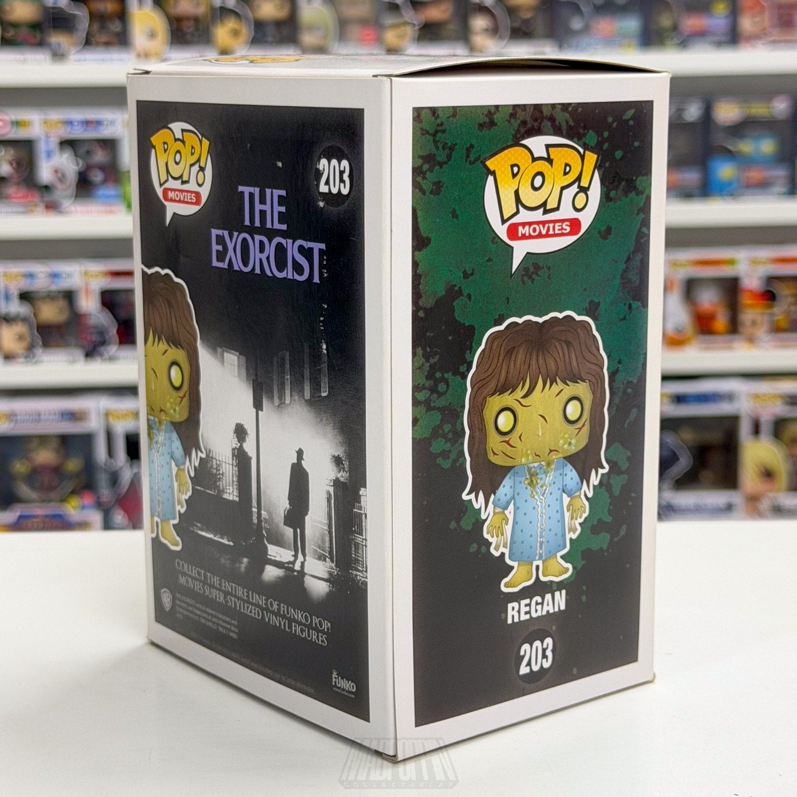 Funko Pop Movies The Exorcist Regan 203 Horror Supernatural Puke Vinyl Figure