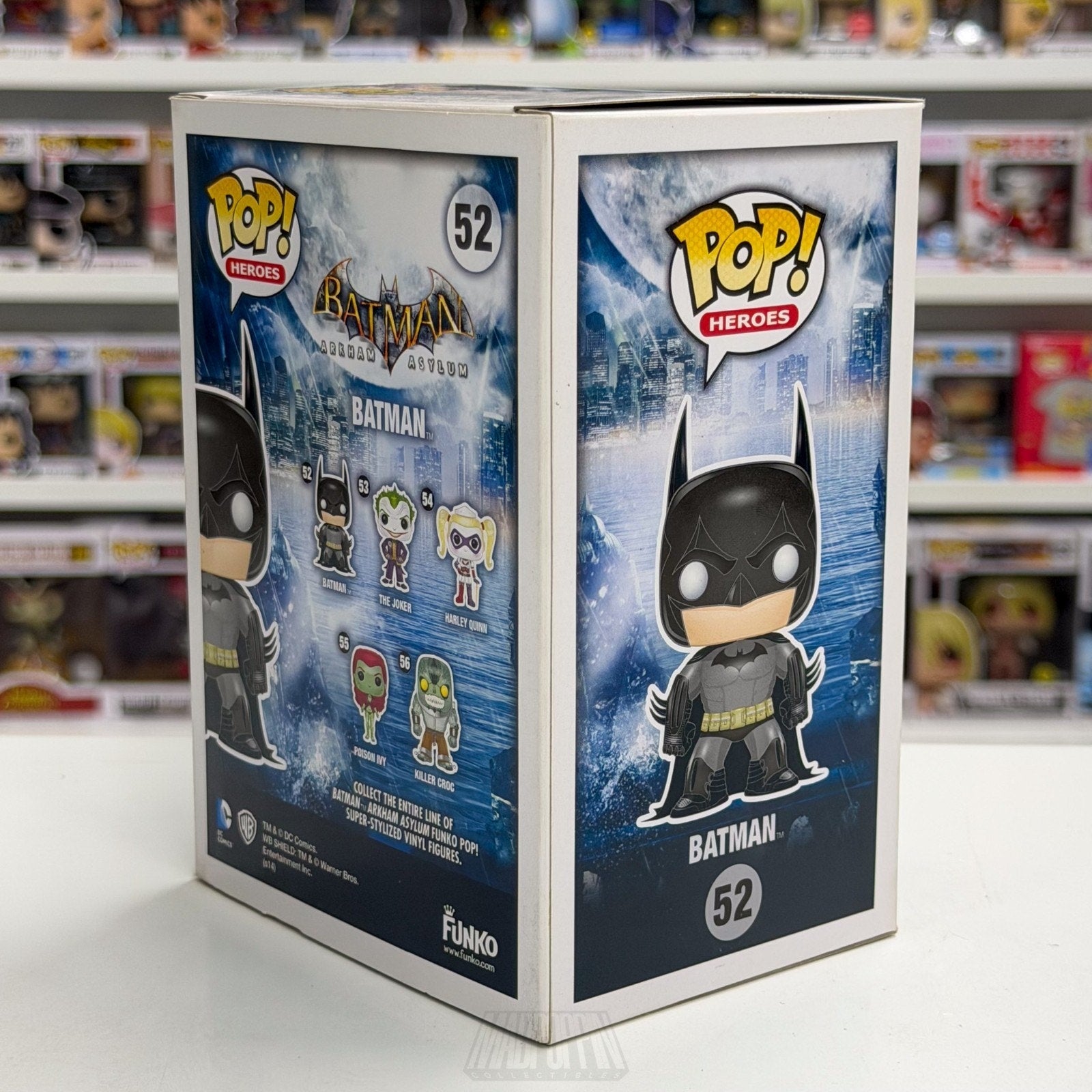Funko Pop DC Heroes Batman Arkham Asylum 52 Gotham City Video Game Vinyl Figure