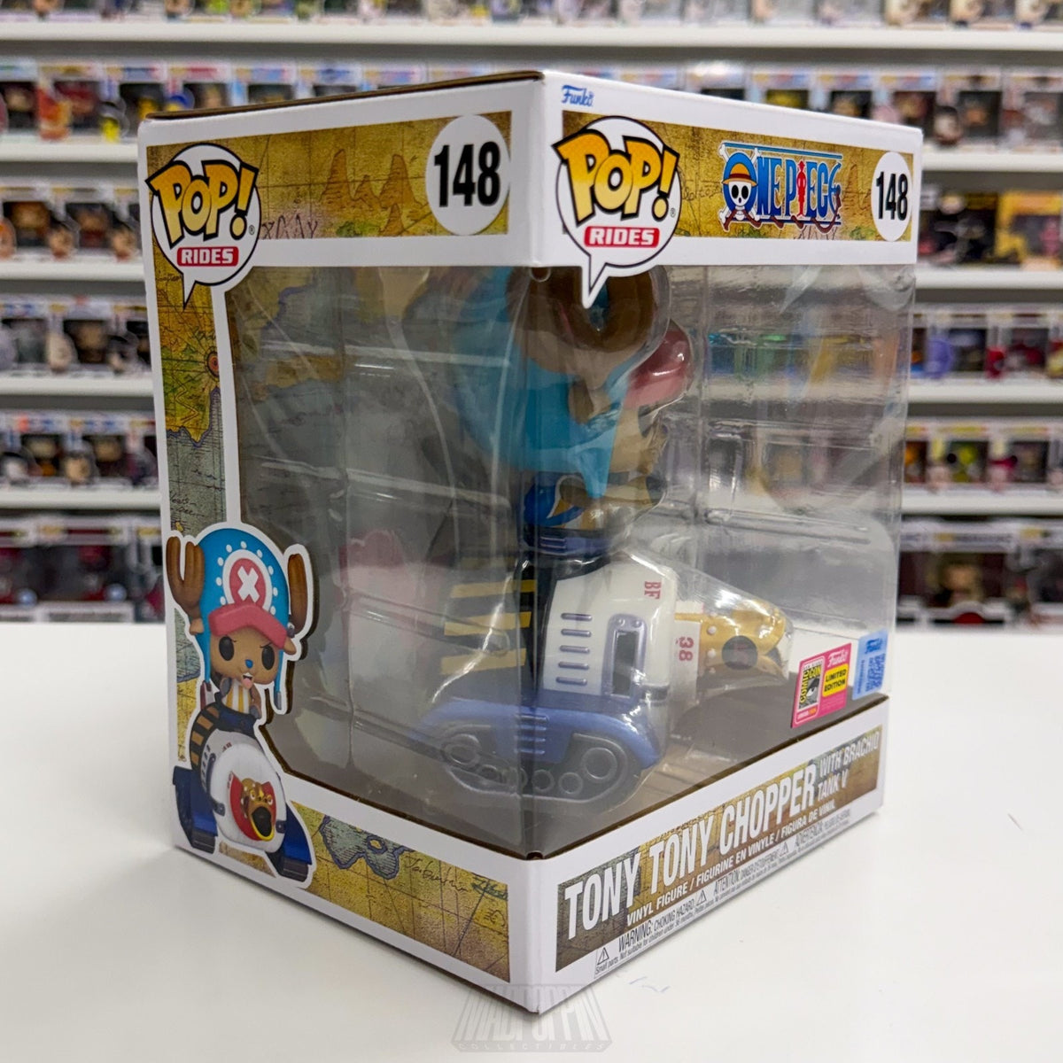 Funko Pop Anime One Piece Tony Chopper Brachio Tank V 148 SDCC 2026 OFFICIAL CON