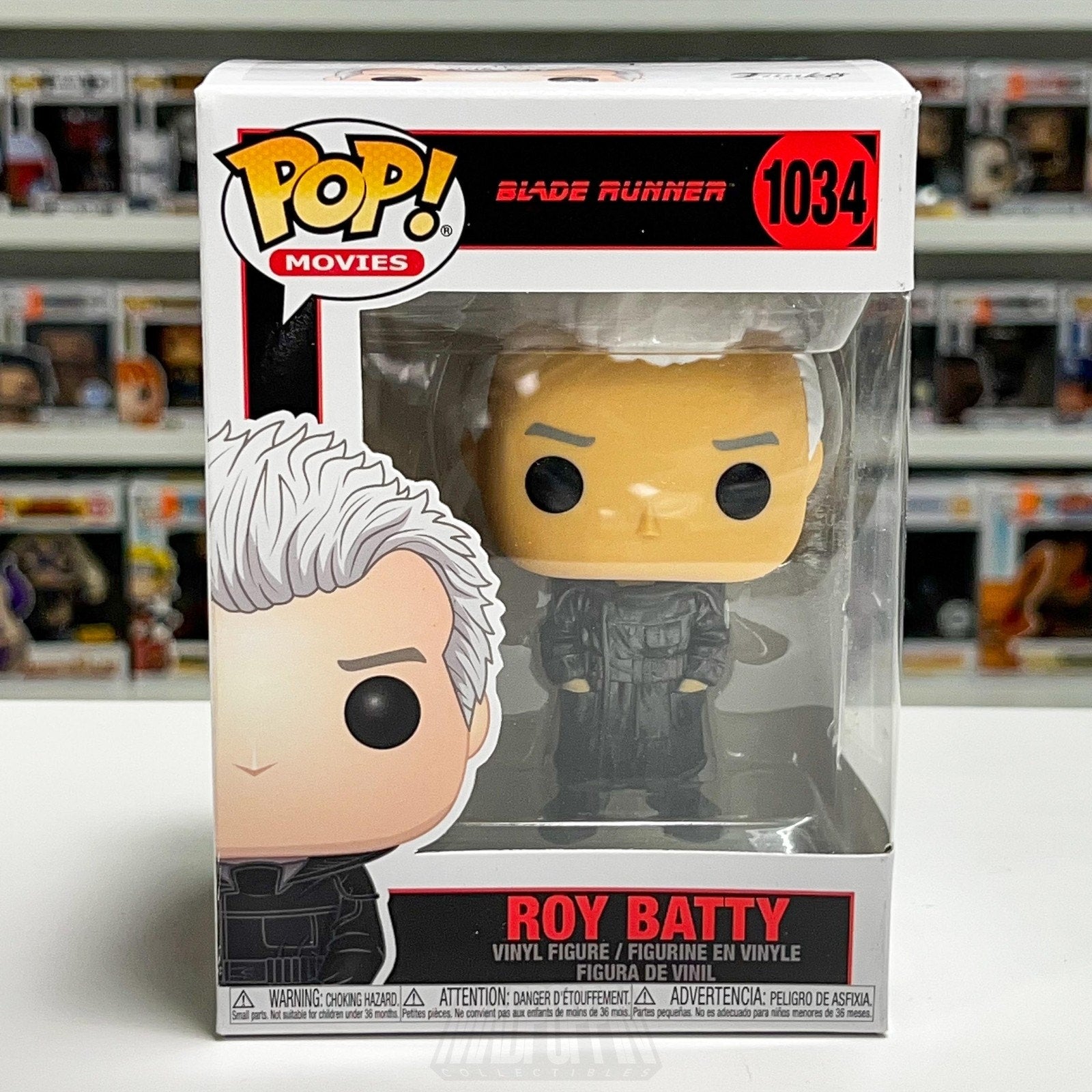 Funko Pop Movies Blade Runner Roy Batty 1034 Replicant Sci-Fi Toy Vinyl Figure