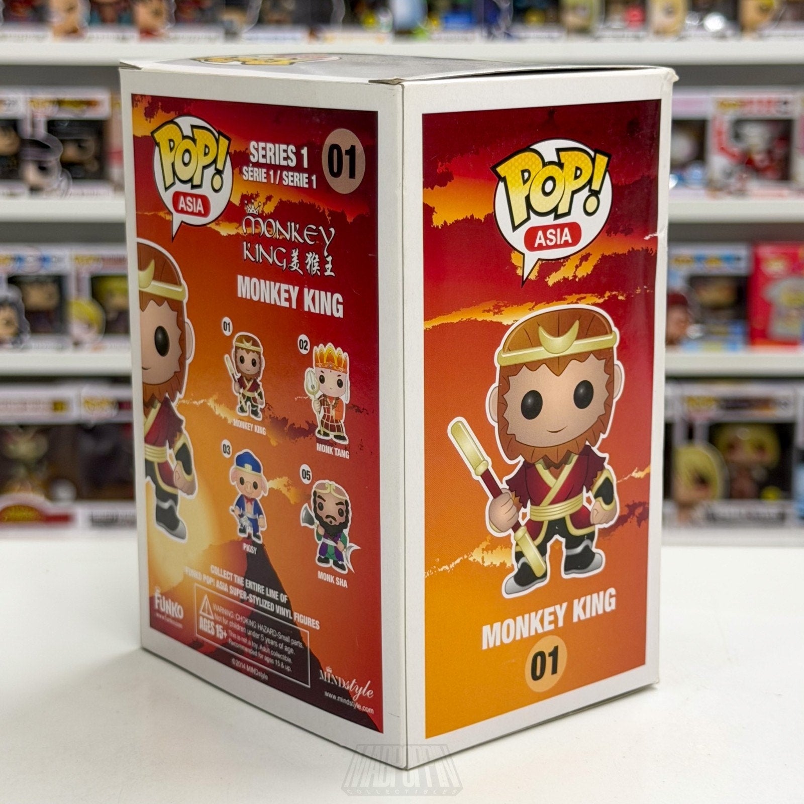 Funko Pop Asia Monkey King 01 MindStyle Chinese Mythology Legend Vinyl Figure