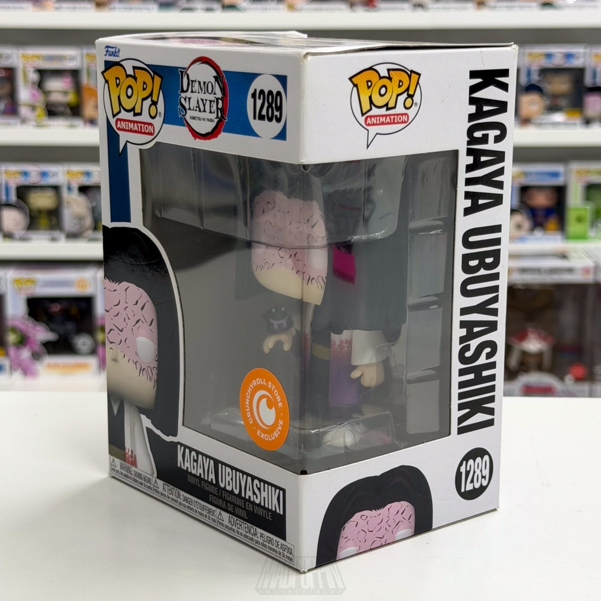 Funko Pop Anime Demon Slayer Kagaya Ubuyashiki Crunchyroll 1289 Toy Vinyl Figure