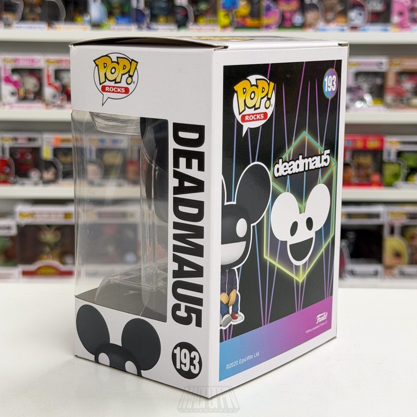 Funko Pop Rocks Deadmau5 193 Canadian EDM Electronic Music DJ Toy Vinyl Figure