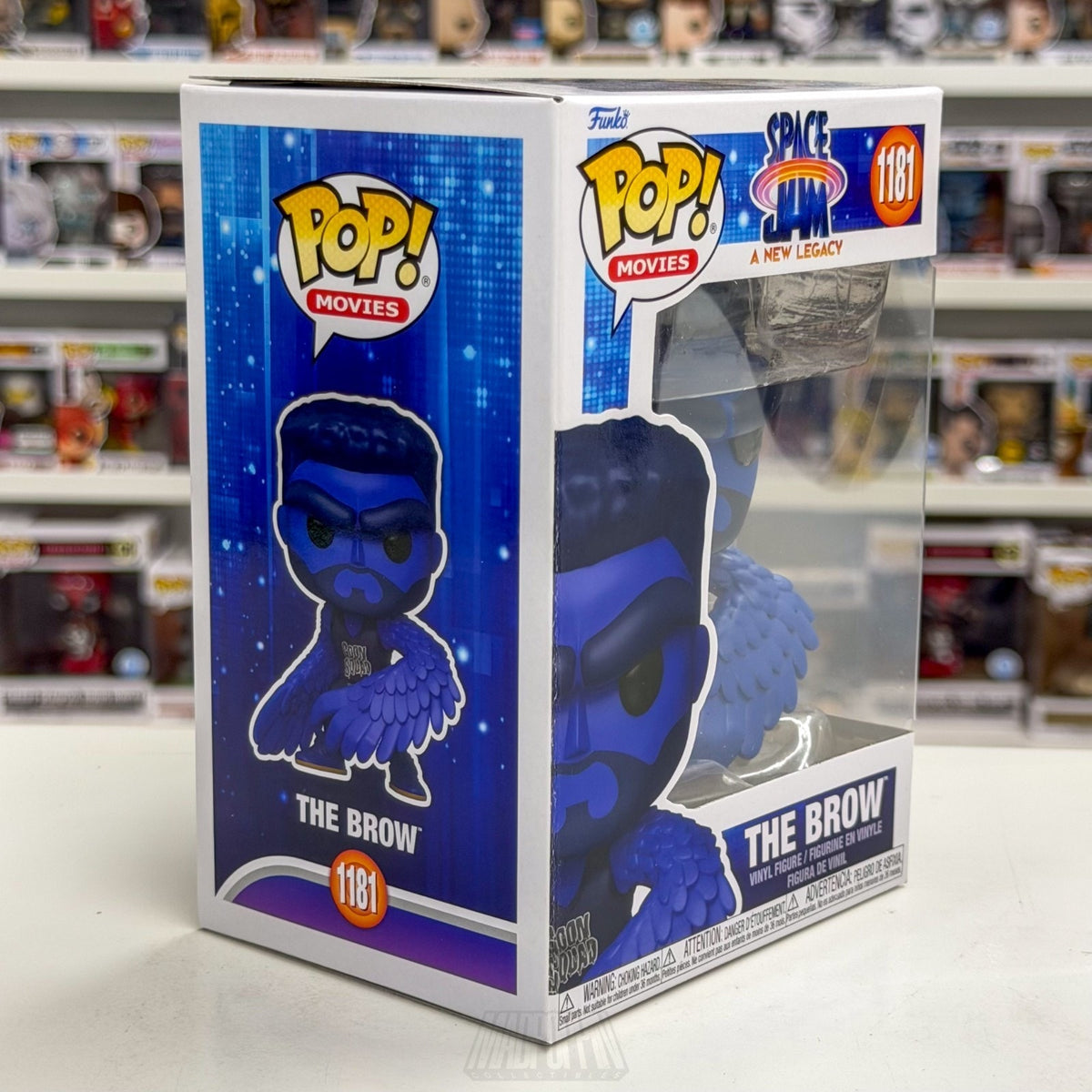 Funko Pop Movies Space Jam Legacy The Brow 1181 Basketball Sequel Vinyl Figure