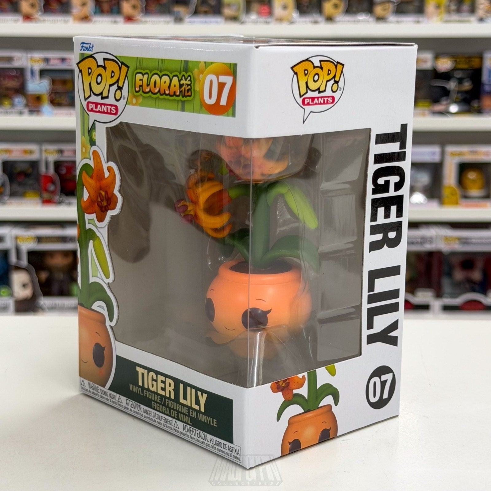 Funko Pop Plants Flora Tiger Lily 07 Mystery w/Card Fundays 2026 Vinyl Figure