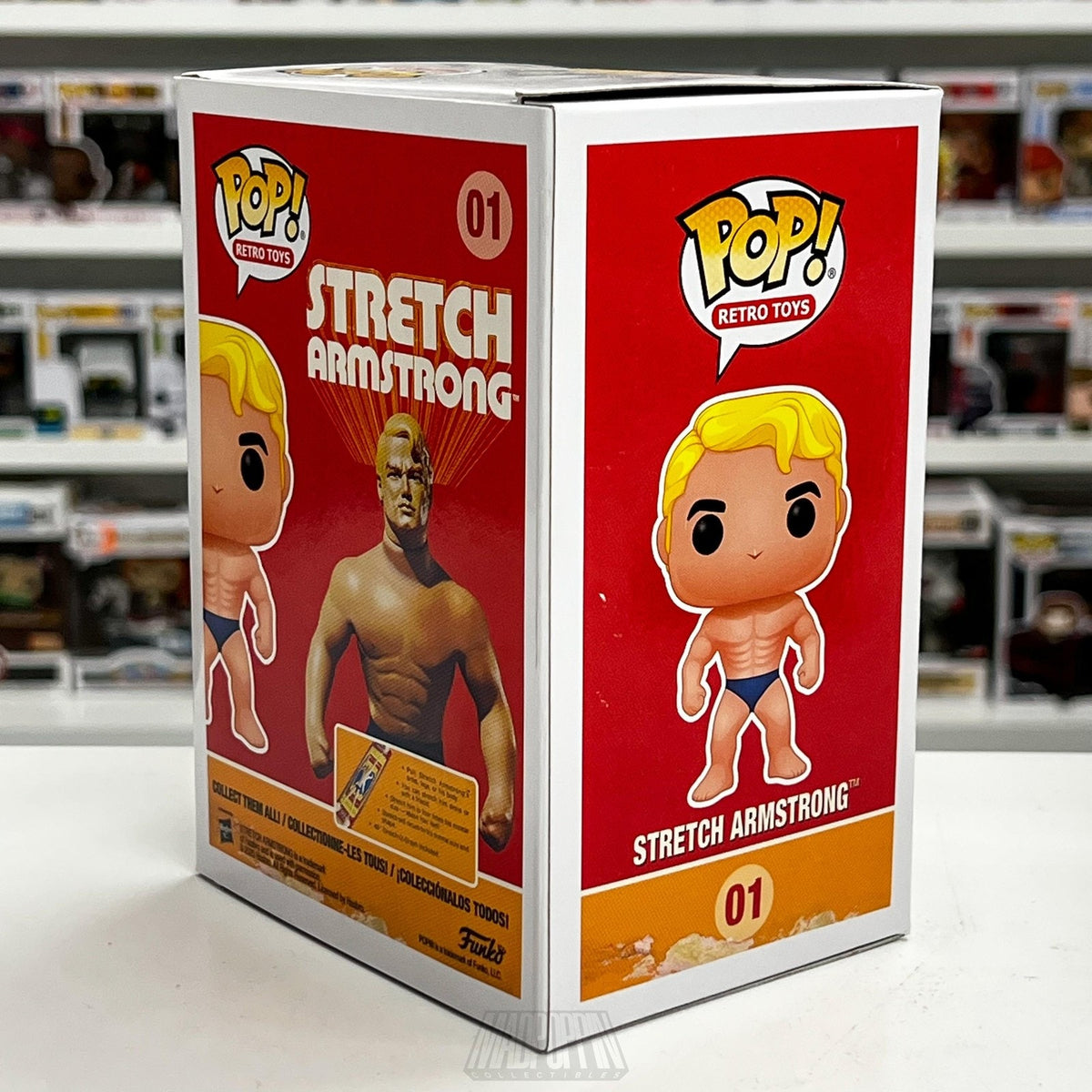 Funko Pop Retro Toys Stretch Armstrong 01 Muscle Man Action Toy Vinyl Figure