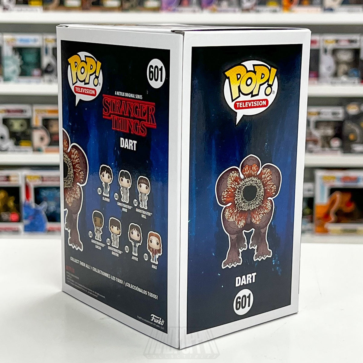 Funko Pop TV Stranger Things Dart 601 Demo Dog Demogorgon Netflix Vinyl Figure