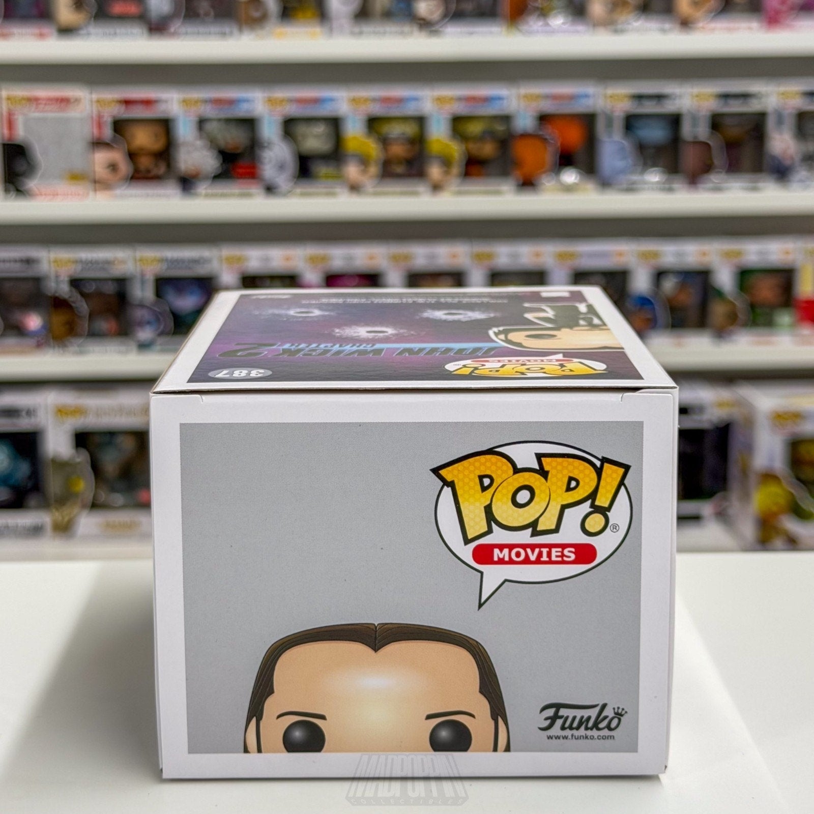 Funko Pop Movies John Wick Chapter 2 Bloody Chase 387 Keanu Reeves Vinyl Figure