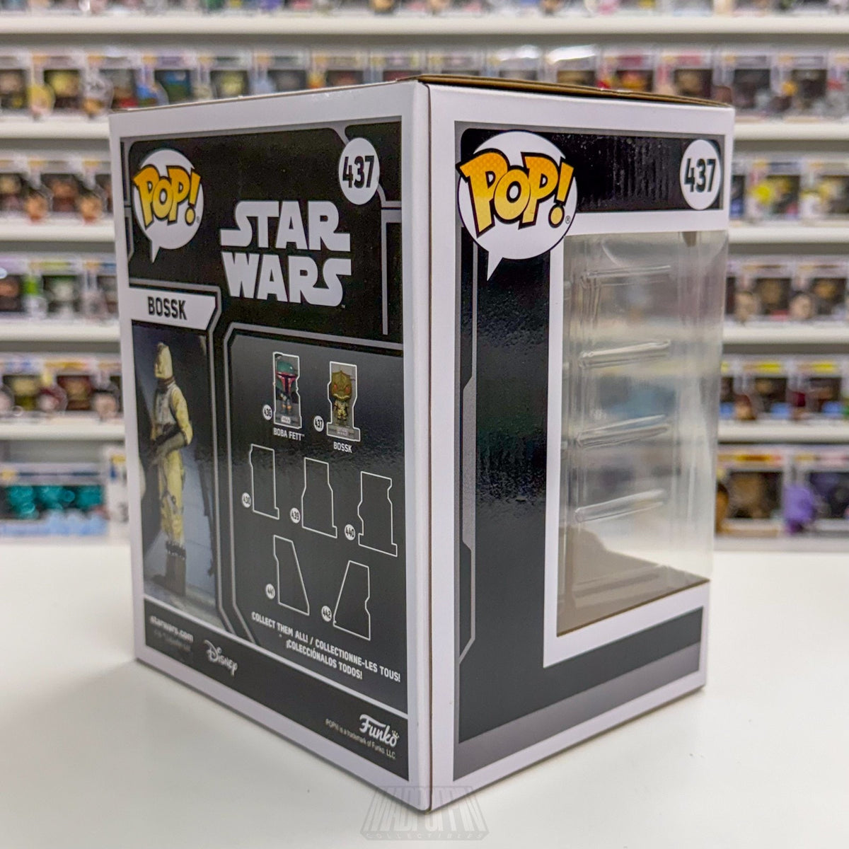 Funko Pop Star Wars Bounty Hunters Collection Bossk GameStop 437 Vinyl Figure