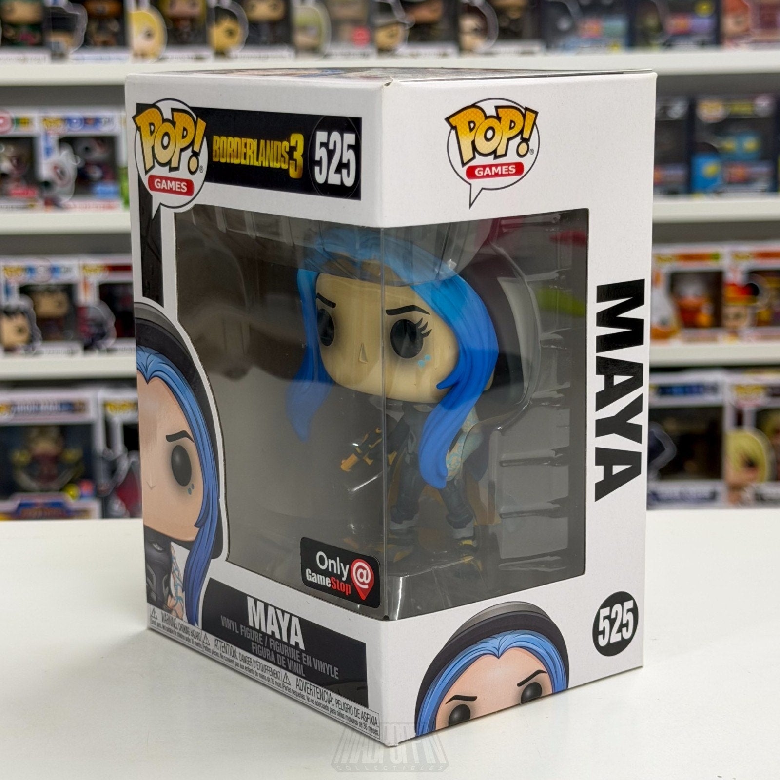 Funko Pop Games Borderlands 3 Maya GameStop 525 Siren Athenas Toy Vinyl Figure