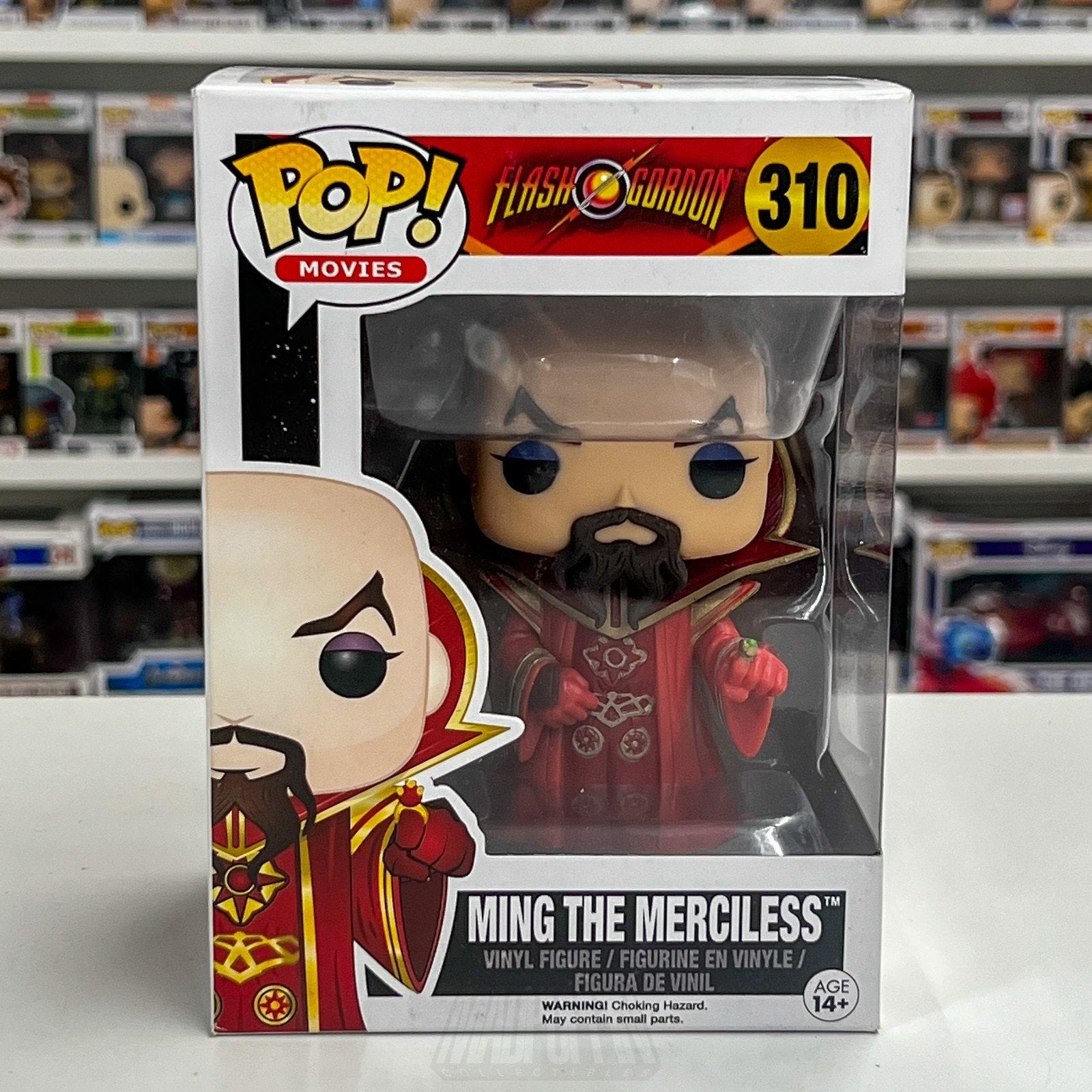 Funko Pop Movies Flash Gordon Ming the Merciless 310 Space Opera Vinyl Figure
