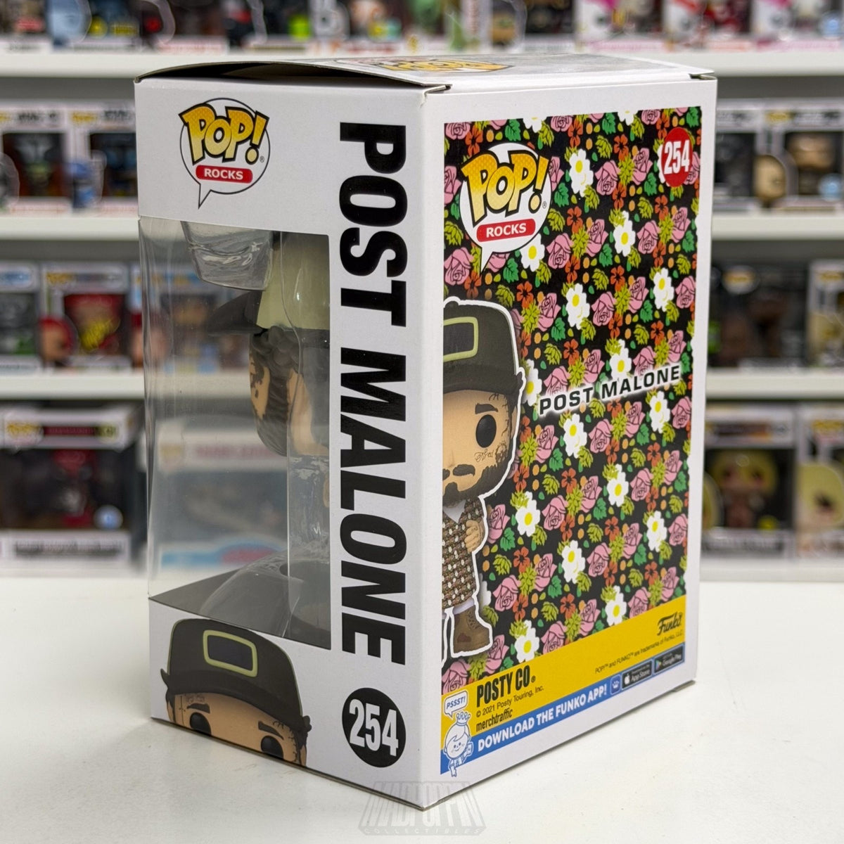 Funko Pop Rocks Post Malone Sundress 254 Music Country Rap Singer Vinyl Figure