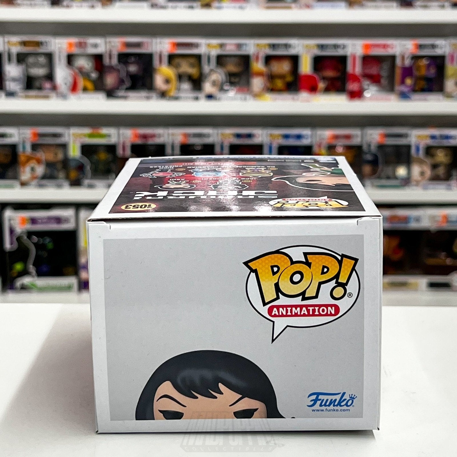 Funko Pop Animation Samurai Jack Ashi 1053 Figure Cartoon Network Adult Swim