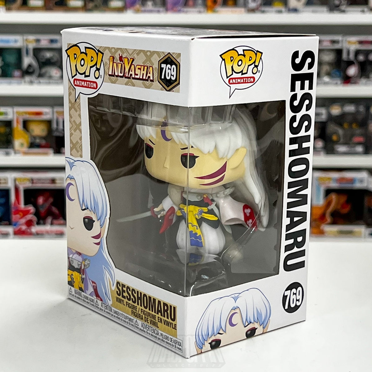 Funko Pop Anime Inuyasha Sesshomaru 769 Japanese Animation Manga Vinyl Figure