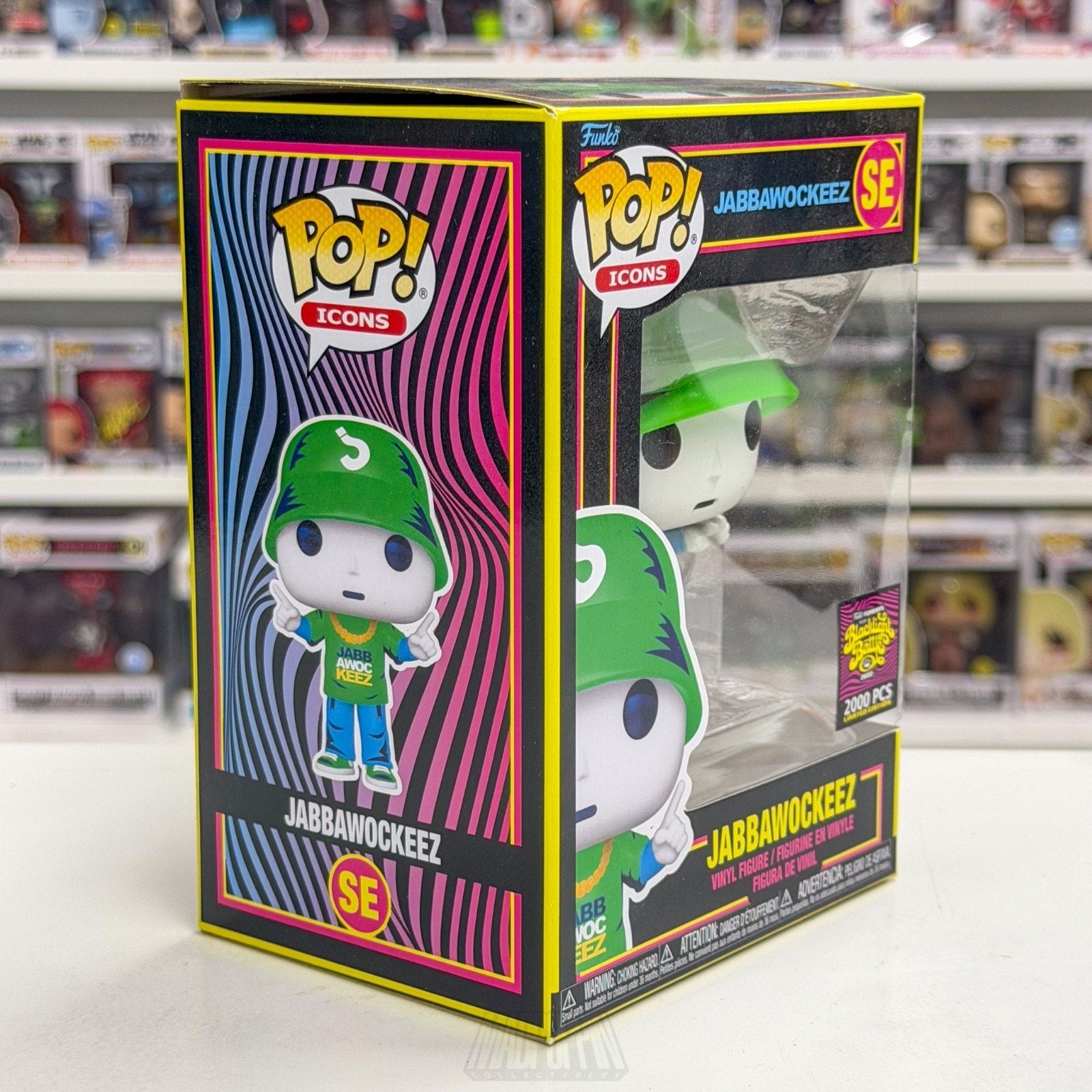 Funko Pop Fundays Blacklight Battle Jabbawockeez SE Dance Crew Toy Vinyl Figure