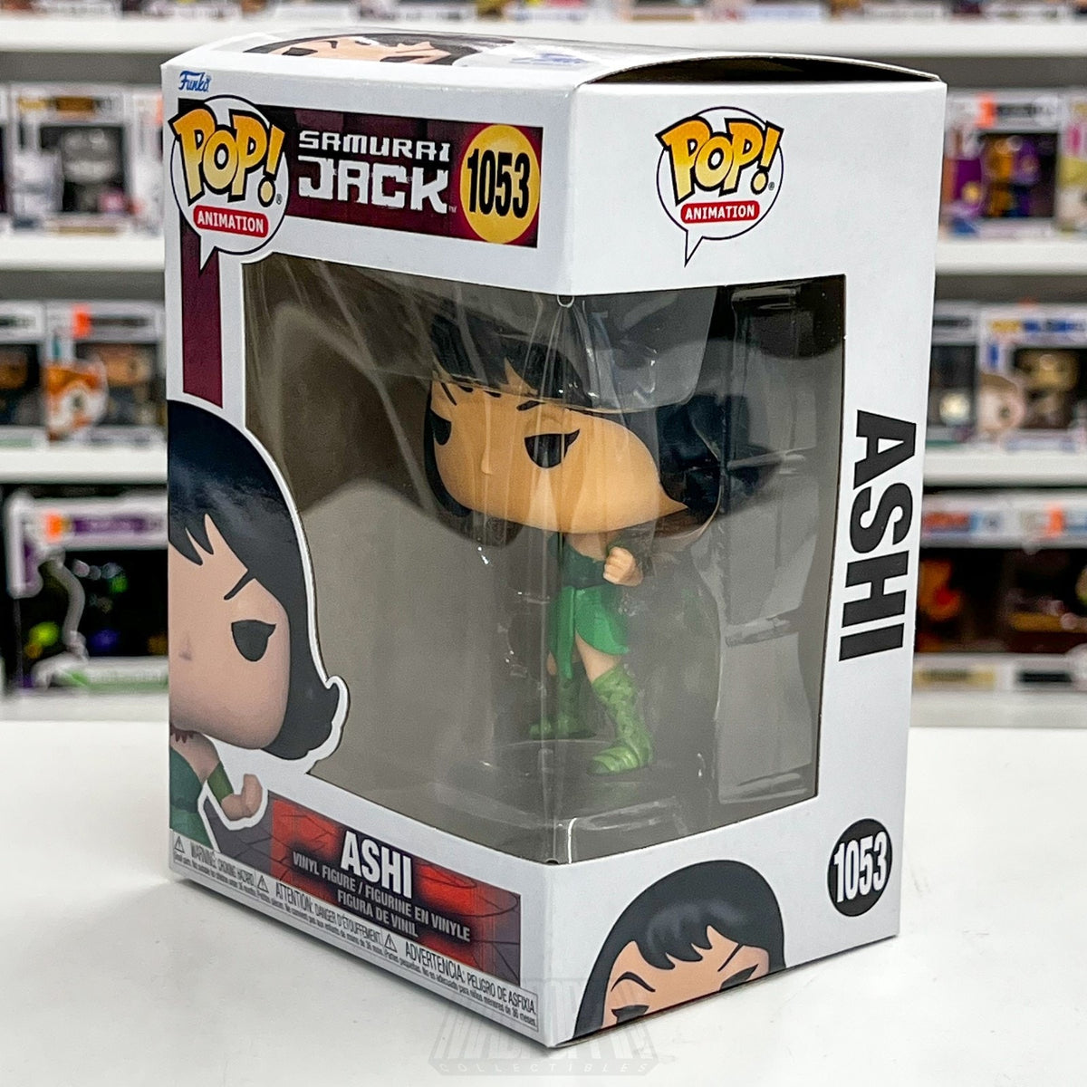 Funko Pop Animation Samurai Jack Ashi 1053 Figure Cartoon Network Adult Swim