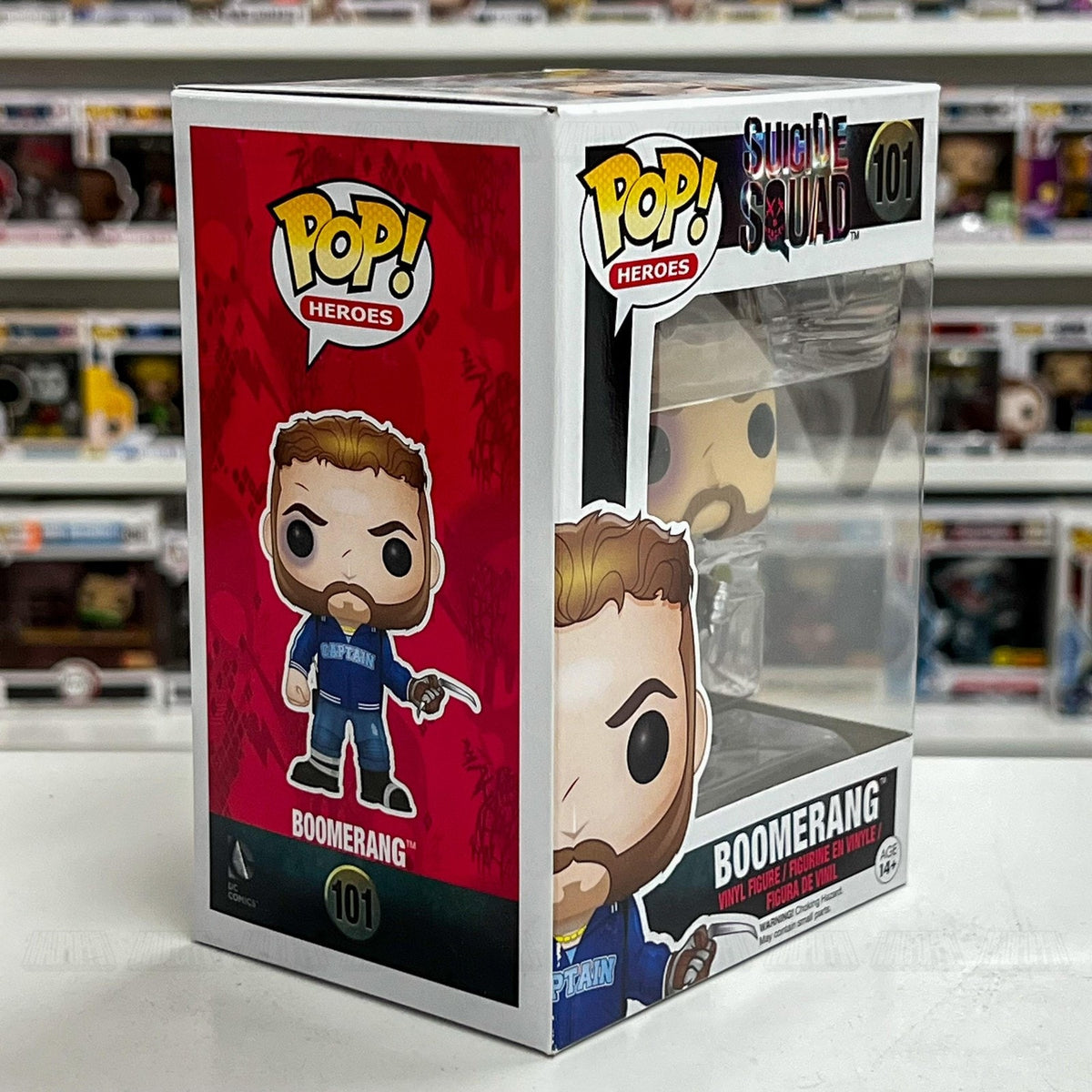 Funko Pop! Heroes Suicide Squad Boomerang 101 Vinyl Figure New in Box DC Comics