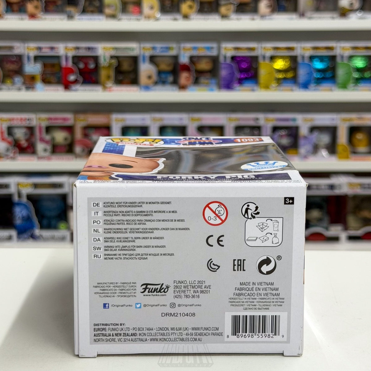 Funko Pop Movies Space Jam A New Legacy Porky Pig Tune Squad 1093 Vinyl Figure