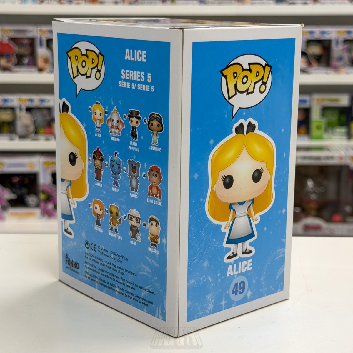 Funko Pop Disney Alice in Wonderland 49 Animated Adventure Fantasy Vinyl Figure