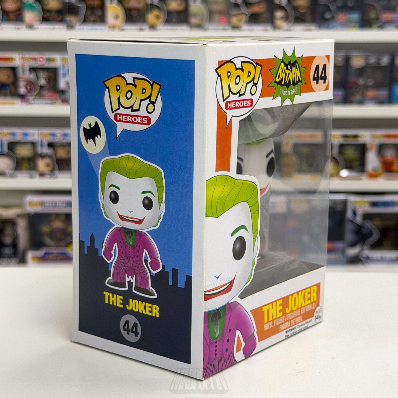 Funko Pop DC Heroes Batman Classic TV Series Joker 44 Clown Prince Vinyl Figure