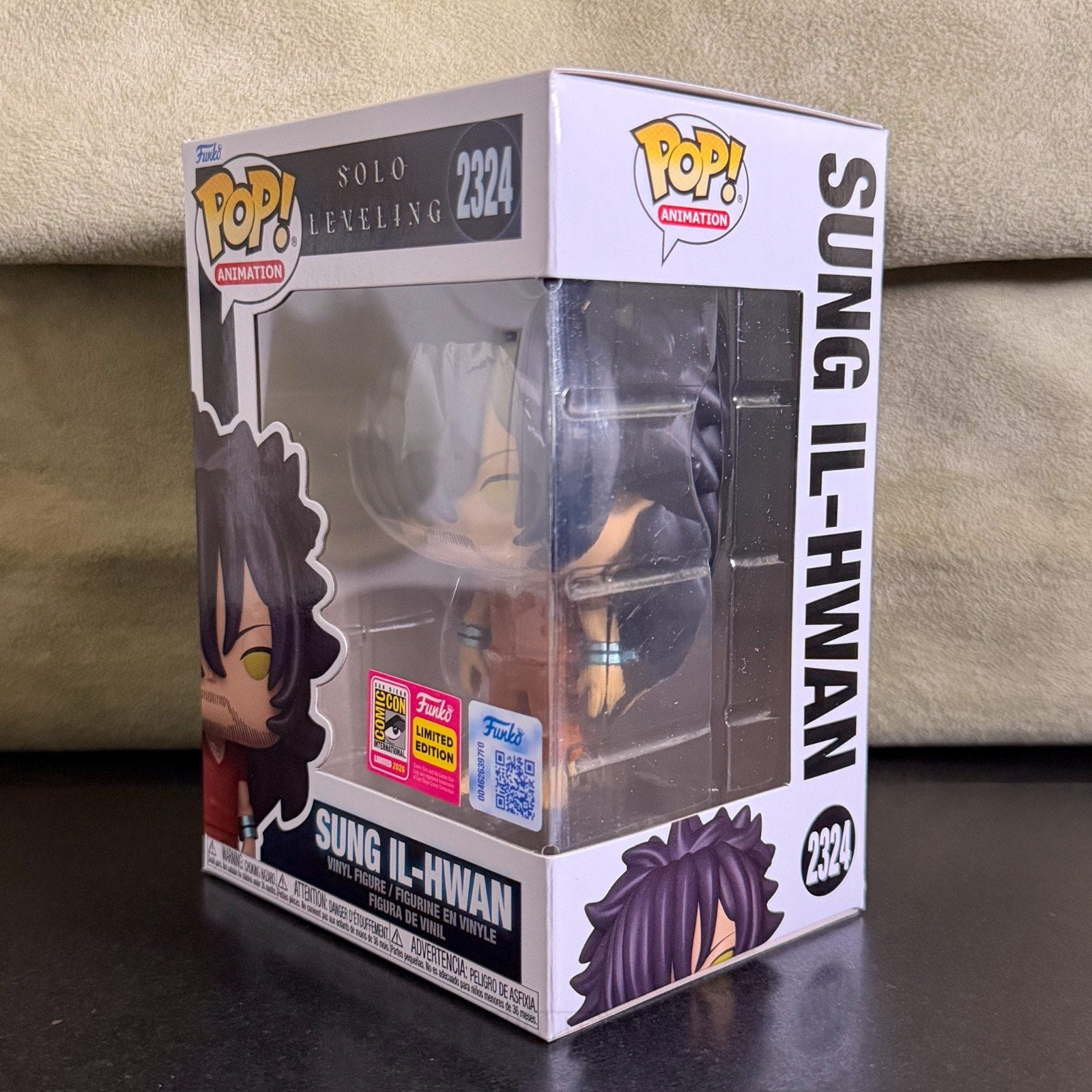 Funko Pop Anime Solo Leveling Sung Il-Hwan 2324 SDCC 2026 GRAIL Vinyl Figure