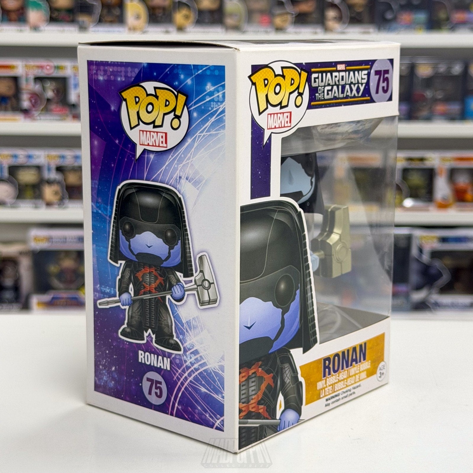 Funko Pop Marvel Guardians of the Galaxy Ronan the Accuser 75 Toy Vinyl Figure