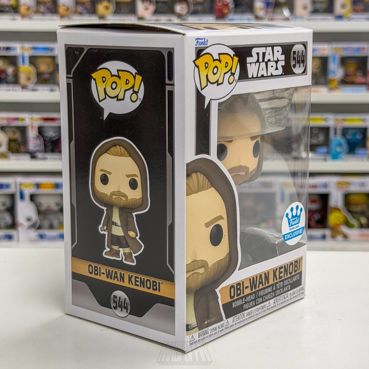 Funko Pop Star Wars Obi-Wan Kenobi Jedi Robe Exclusive 544 Force Toy Figure