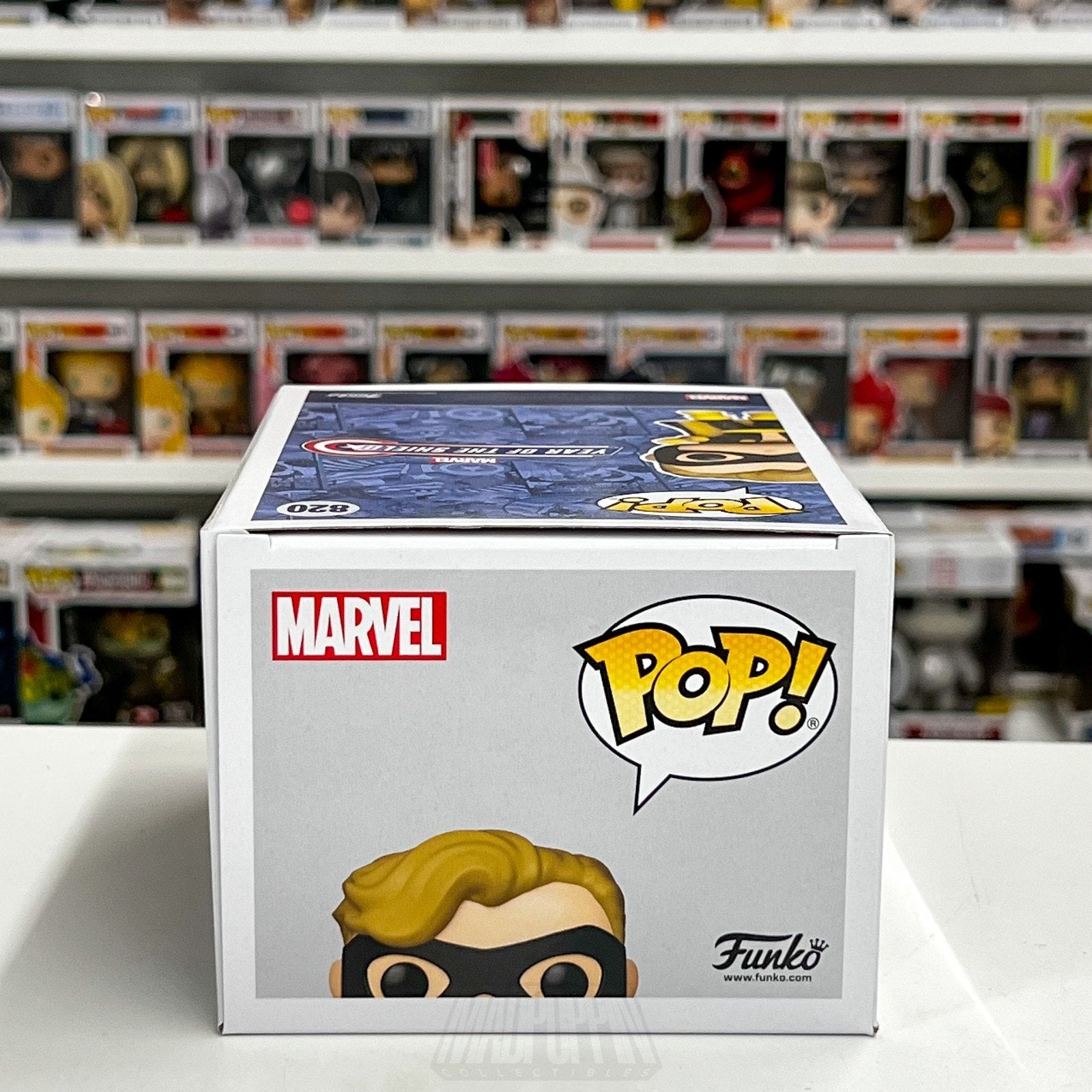 Funko Pop Marvel Collector Corps Nomad Steve Rogers 820 Captain America Figure