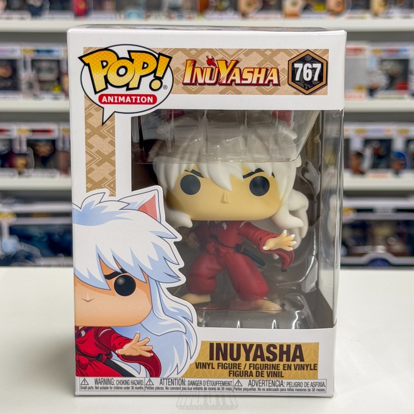 Funko Pop Anime Inuyasha 767 Human Demon Sengoku Japanese Manga Toy Vinyl Figure